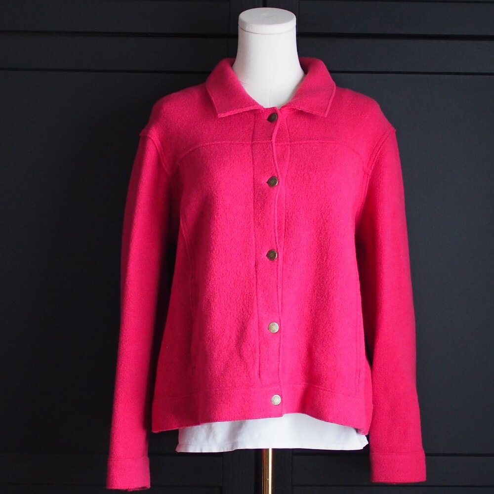 Jones New York | Wool Blend Felted Spring/Fall Jacket